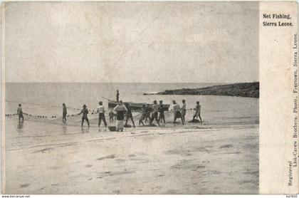 Sierra Leone - Net Fishing