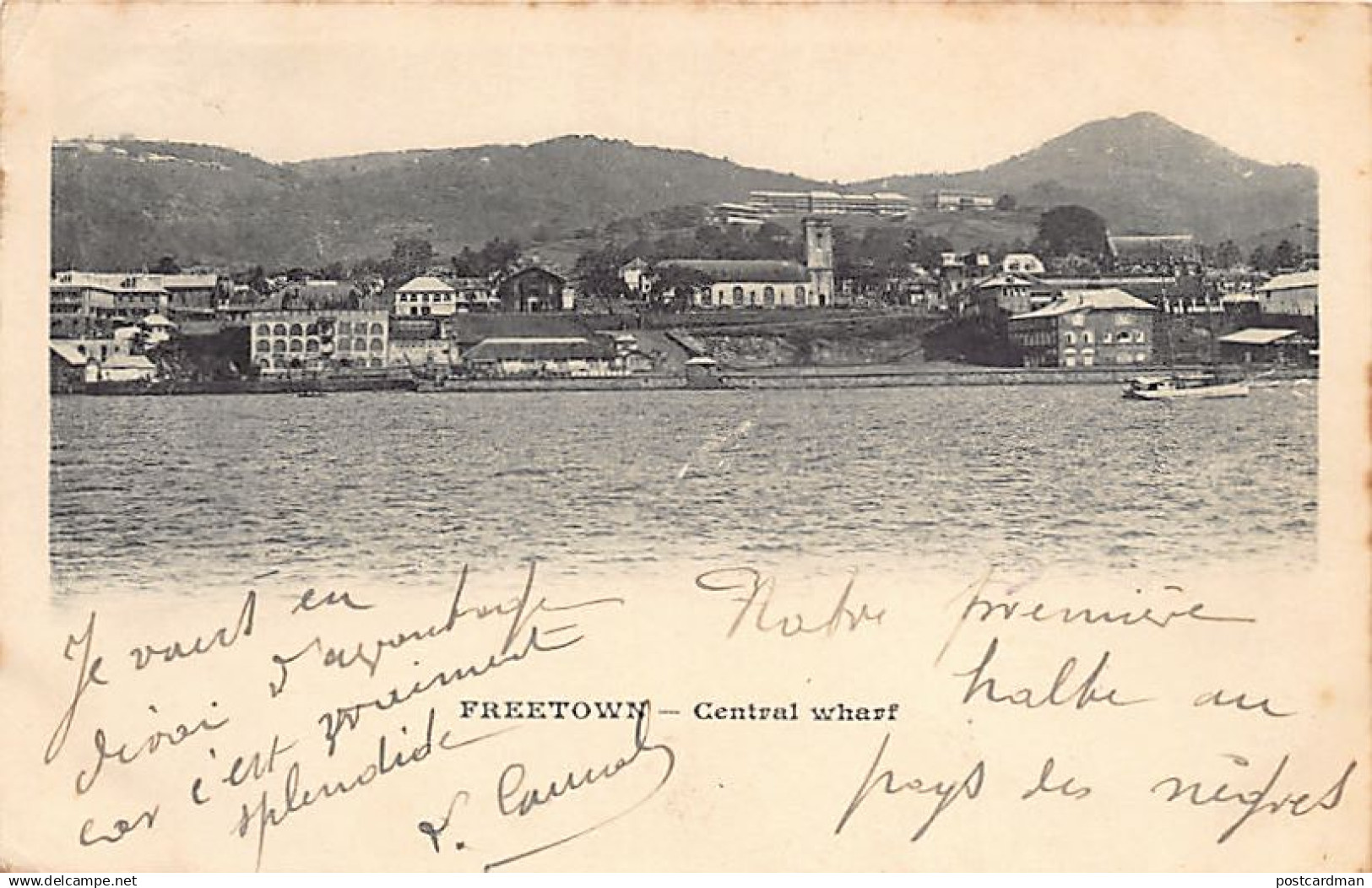 Sierra-Leone - FREETOWN - Central Wharf - Publ. unknown