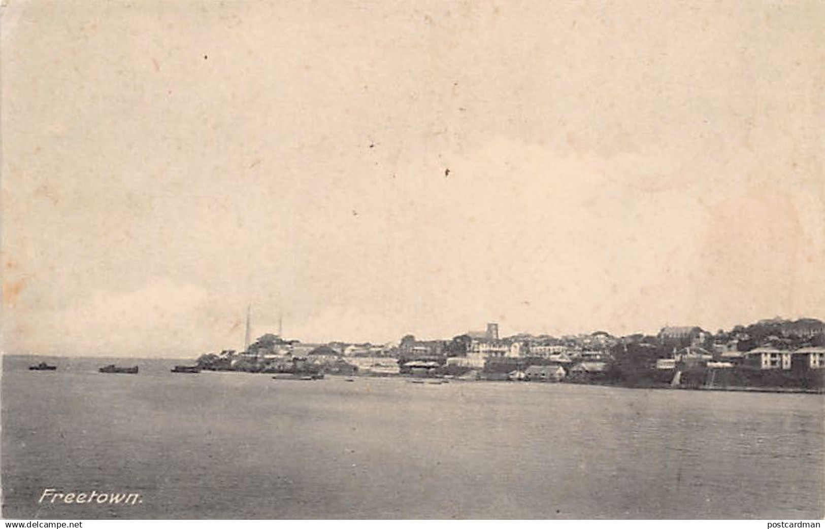 Sierra Leone - FREETOWN - General view - Publ. Pickering & Berthoud Ltd.