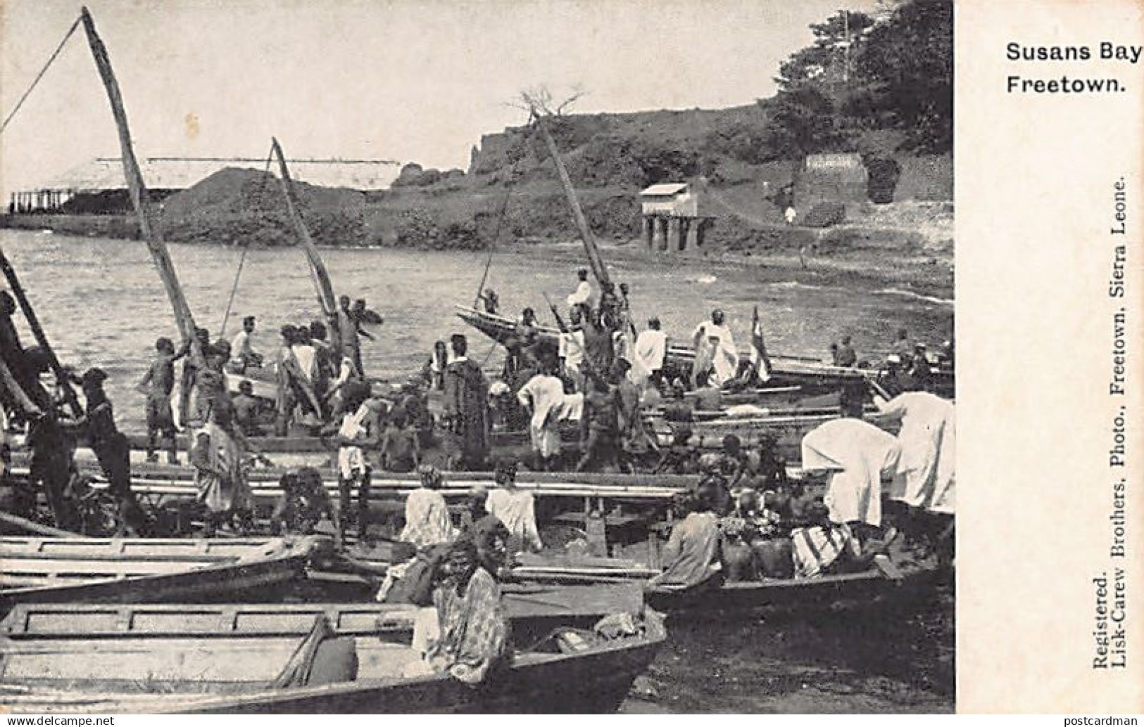 Sierra Leone - FREETOWN - Susan's Bay - Publ. Lisk-Carew Brothers