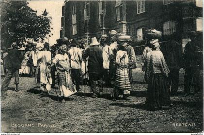 Freetown - Beggars Parade - Sierra Leone