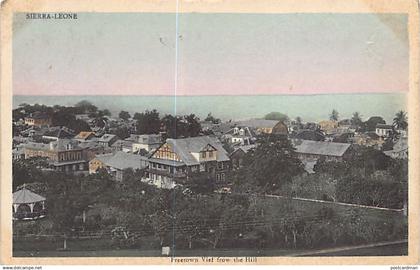 Sierra-Leone - FREETOWN - View from the Hill - Publ. unknown