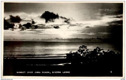 Sierra Leone - Sunset over Juba Beach