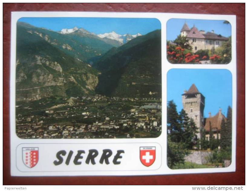 Sierre / Siders (VS) - Mehrbildkarte "Sierre"