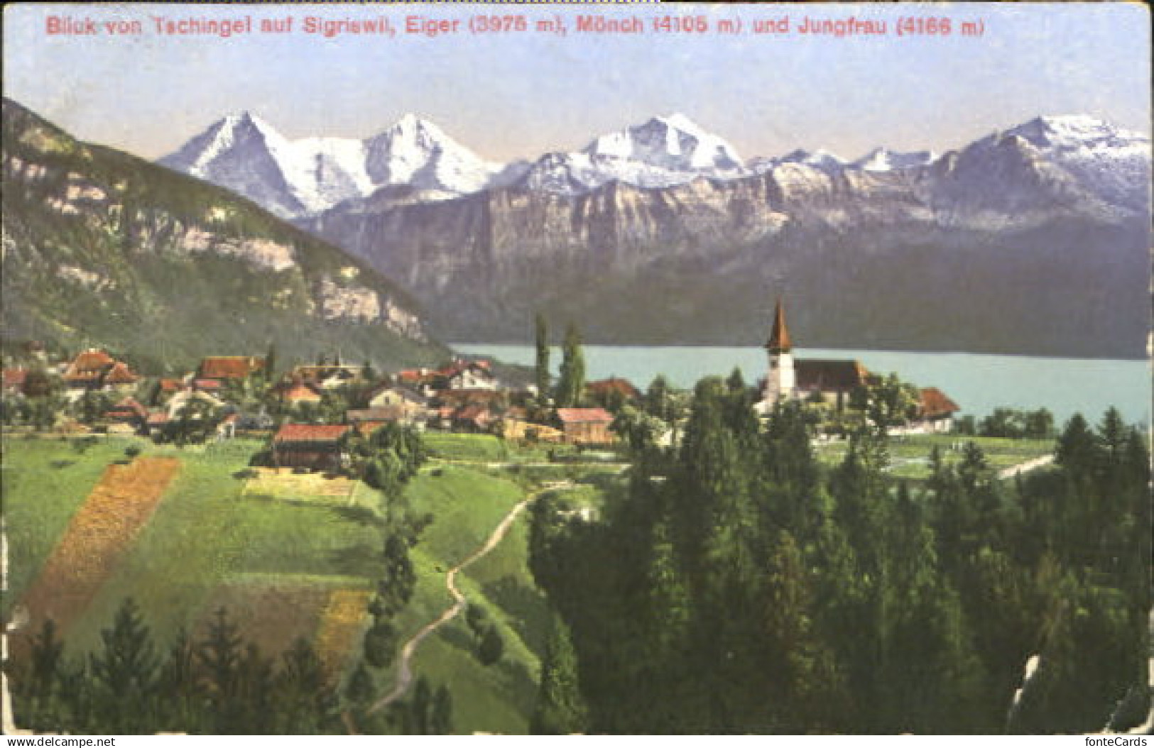 Sigriswil Sigriswil See x 1929