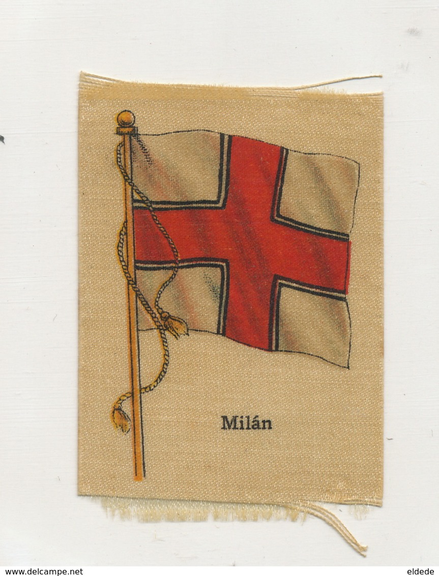 Silk flag Milan Milano