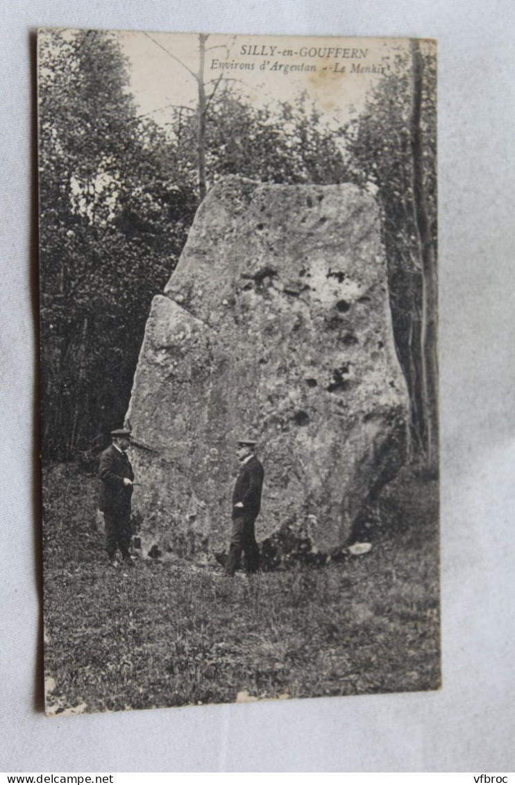 Silly en Gouffern, environs d'Argentan, le Menhir, Orne 61