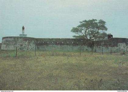 Old Military Fort Bullen Barra Gambia African Postcard