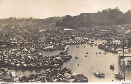 Singapore - Singapore River - REAL PHOTO - Publ. unknown