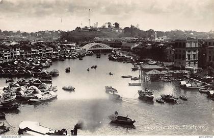 Singapore - Singapore river - REAL PHOTO - Publ. unknown