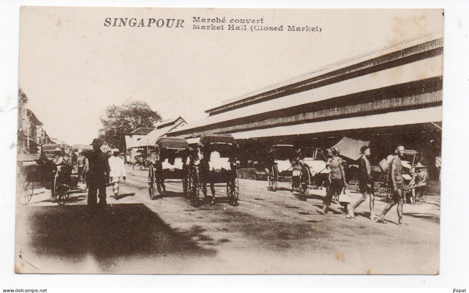 SINGAPOUR - SINGAPOUR Marché couvert