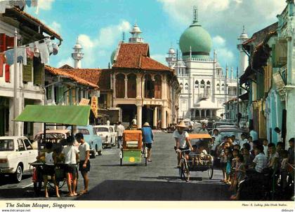 Singapour - The Sultan Mosque - Mosquée - Automobiles - CPM - Carte Neuve - Voir Scans Recto-Verso