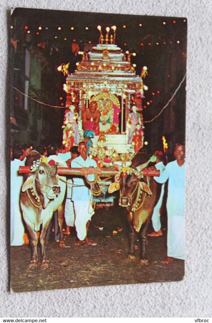 Cpm, Singapour, the silver chariot of the chettiar temple