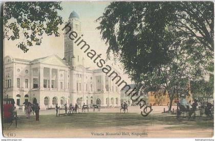 Singapore - Singapur - Victoria Memorial Hall