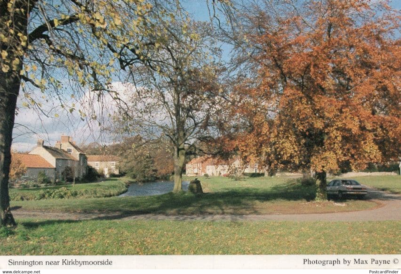 Sinnington Summer Reflections Shadows Yorkshire Postcard