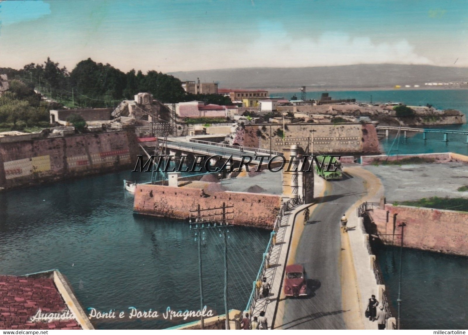 SIRACUSA: Ponti e Porta Spagnola    1955