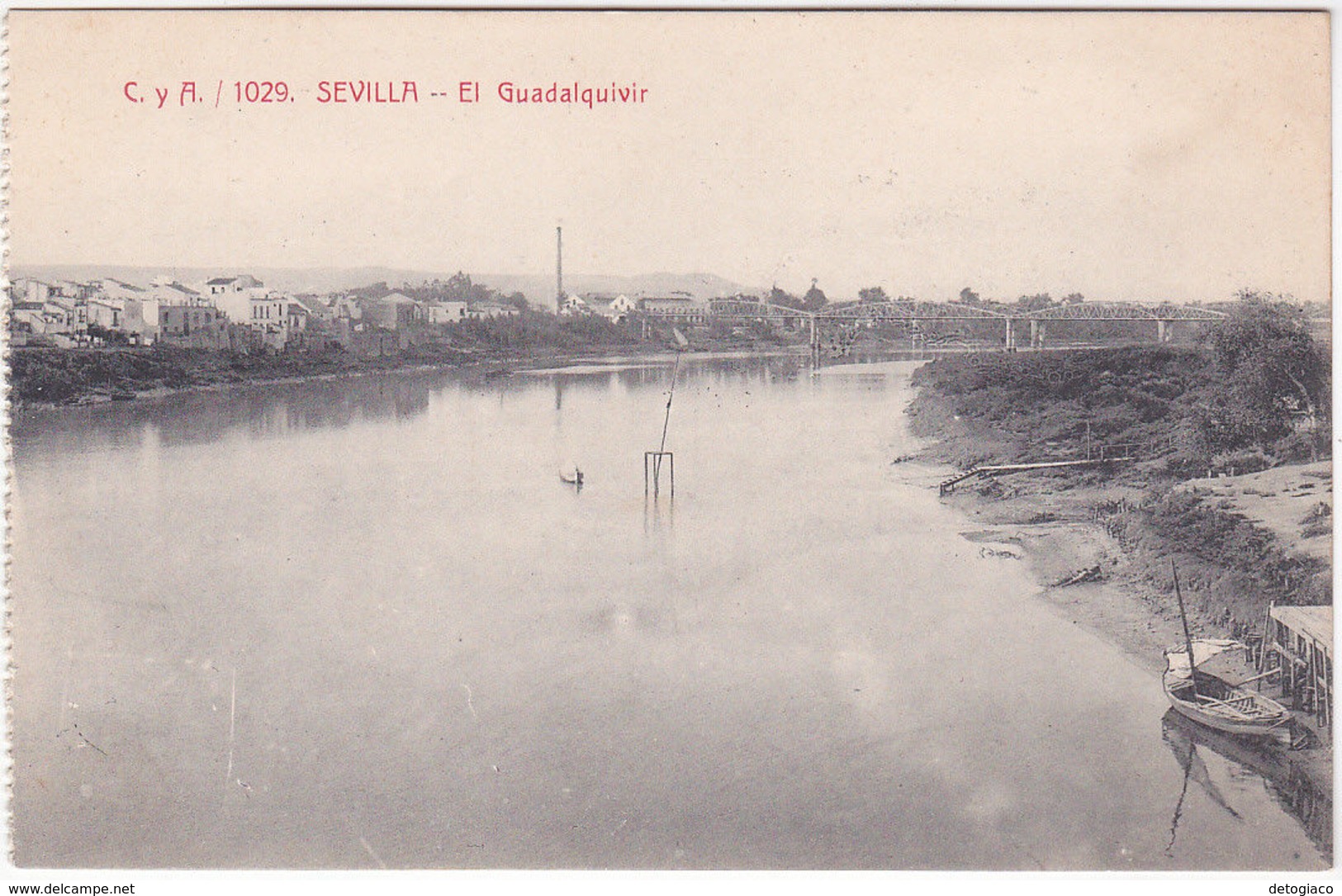 SIVIGLIA - SEVILLA - SPAGNA - ESPANA - SPAIN - EL GUADALQUIVIR -17184-