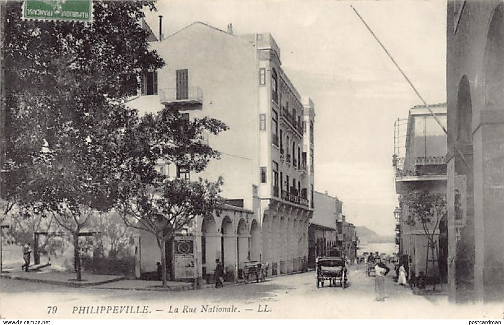 SKIKDIA Philippeville - La Rue Nationale