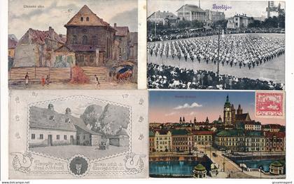 4 CARTES  SLOVAKIJE        2 SCANS