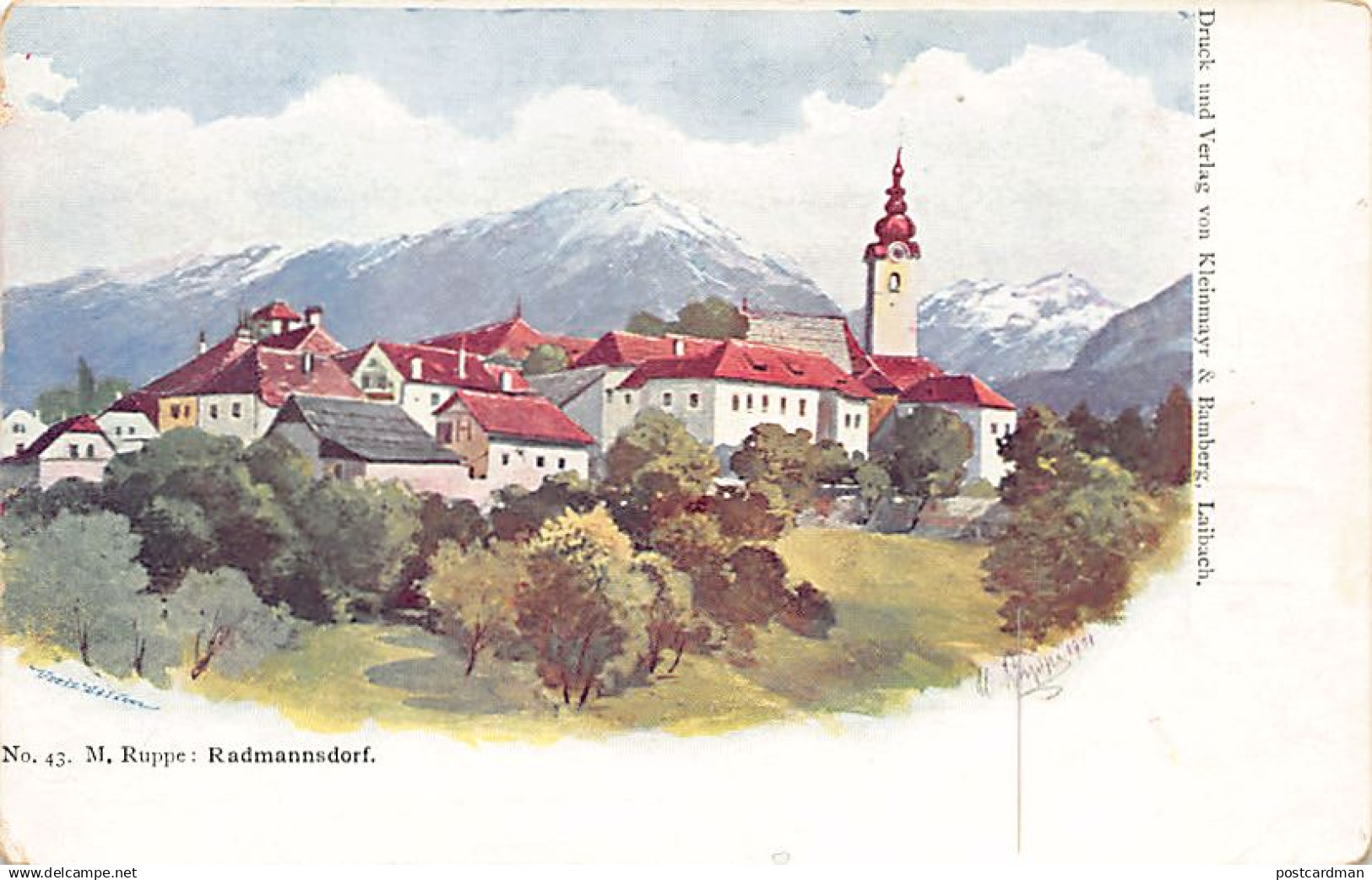 SLOVENIJA Slovenia - RADOVLJICA - Radmannsdorf