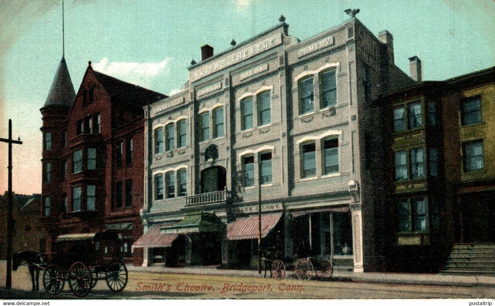 SMITH'S THEATRE BRIDGEPORT CONNECTICUT EEUU USA  TEATRO THEATER  theatrecollection