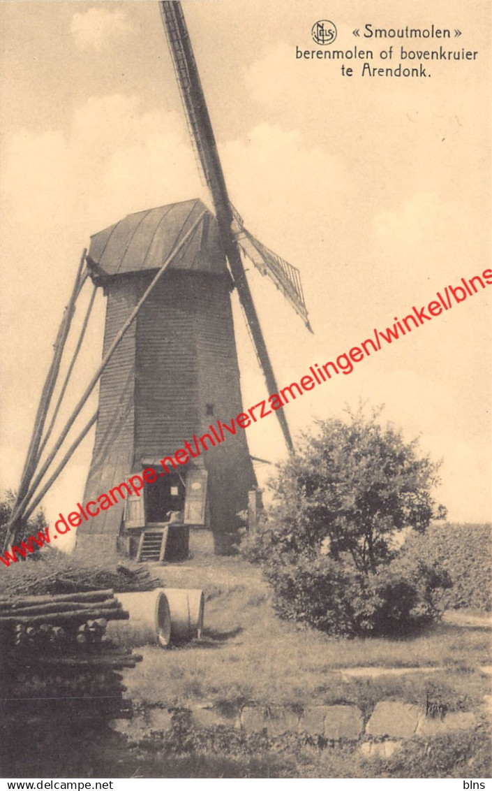 Smoutmolen berenmolen of bovenkruier - Arendonk