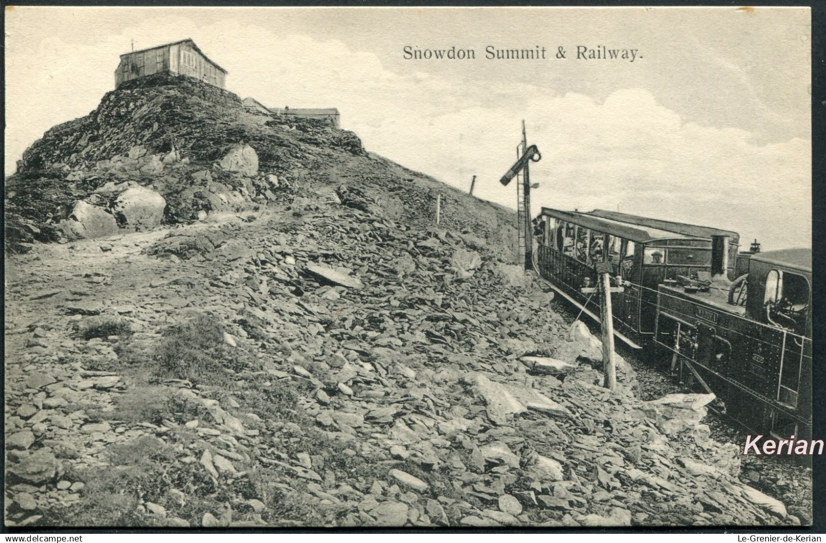 Snowdon Summit & Railway - Francis, Higt Street Carnarvon - See 2 larges scans