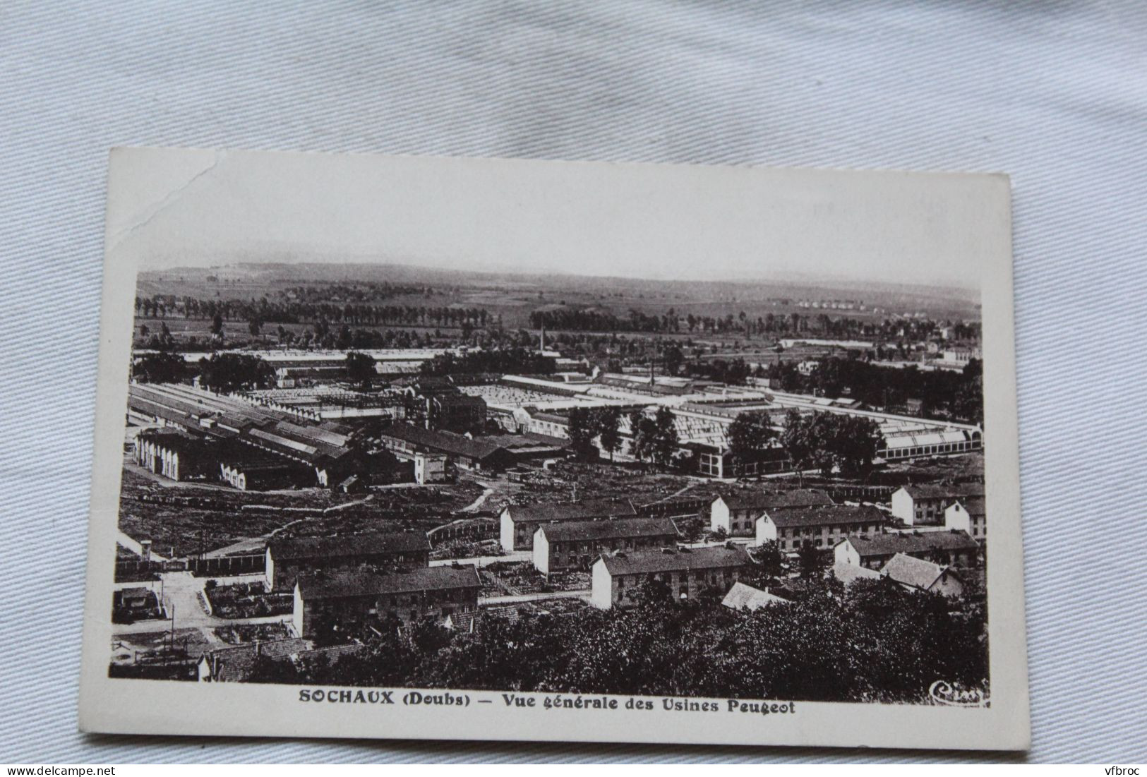 Sochaux, vue générale des usines Peugeot, Doubs 25