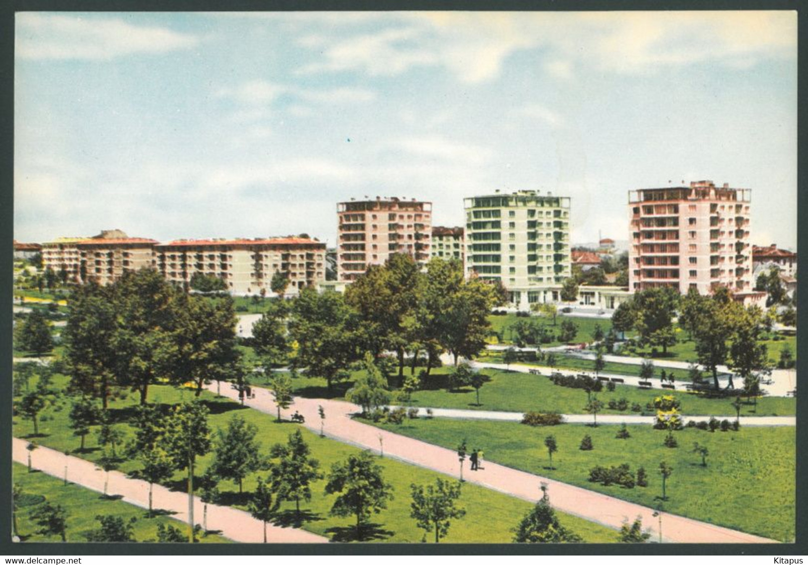 SOFIA vintage postcard Bulgaria