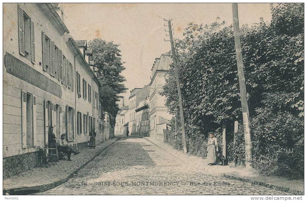 SOISY SOUS MONTMORENCY Rue des écoles