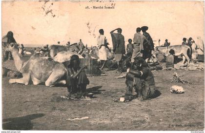 CPA Carte Postale Somalie Marché Somali 1913  VM88160ok