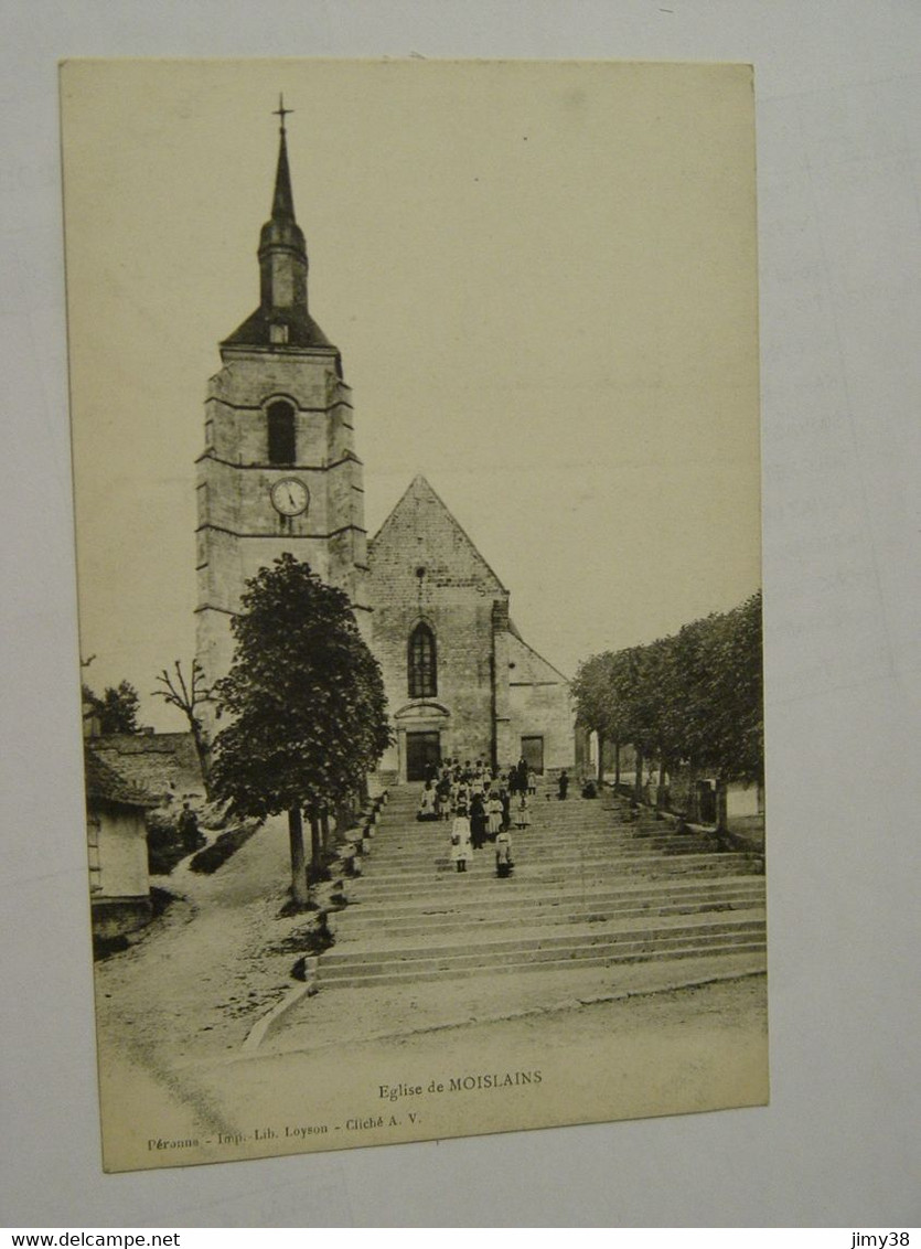 SOMME-EGLISE DE MOISLAINS-ANIMEE