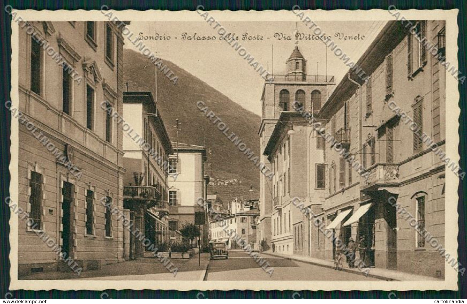 Sondrio città cartolina QQ7379