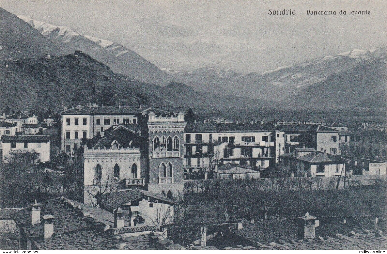 # SONDRIO: PANORAMA DA LEVANTE