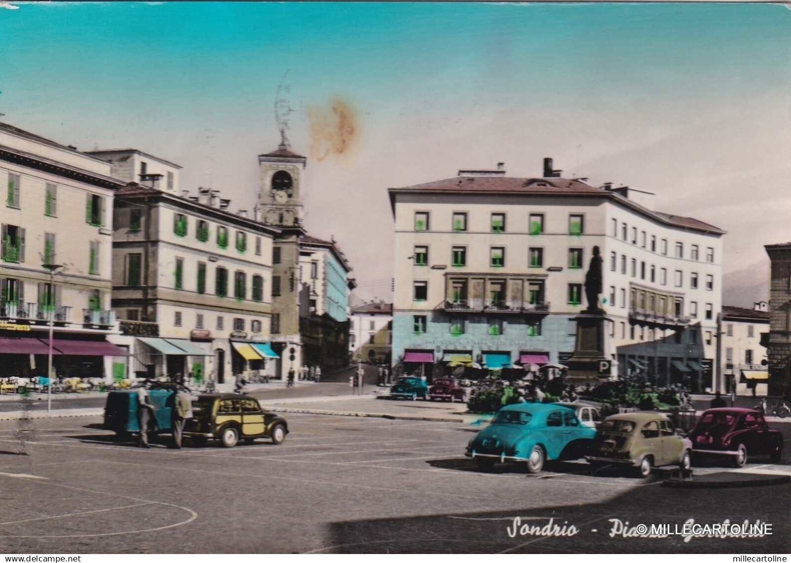 # SONDRIO: PIAZZA GARIBALDI   1958