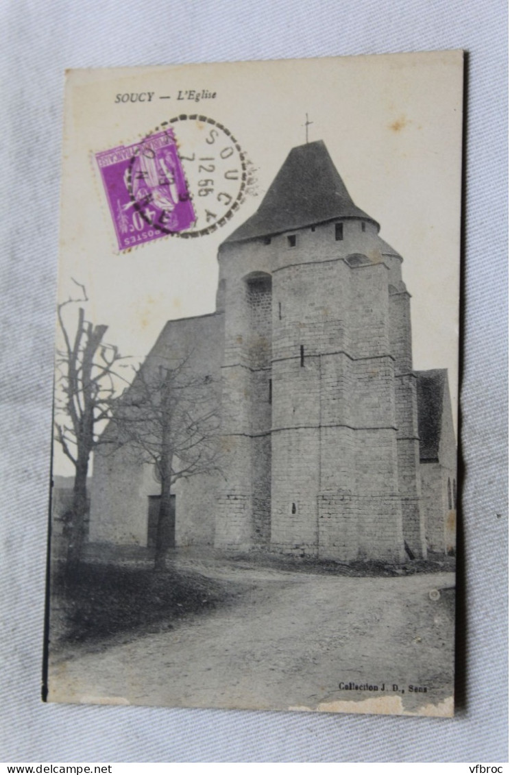 Soucy, l'église, Yonne 89