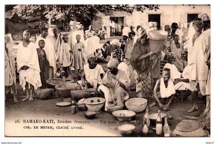 Soudan - Bamako-Kati - Un coin du Marché