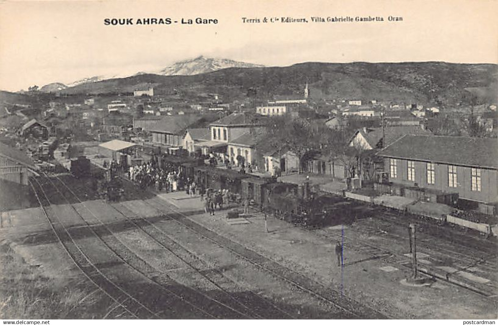 SOUK AHRAS - La Gare - Ed. Terris & Cie