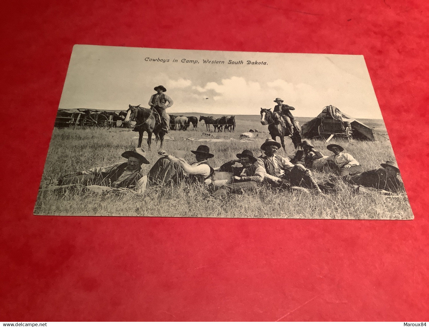 South dakota cowboys in camp western