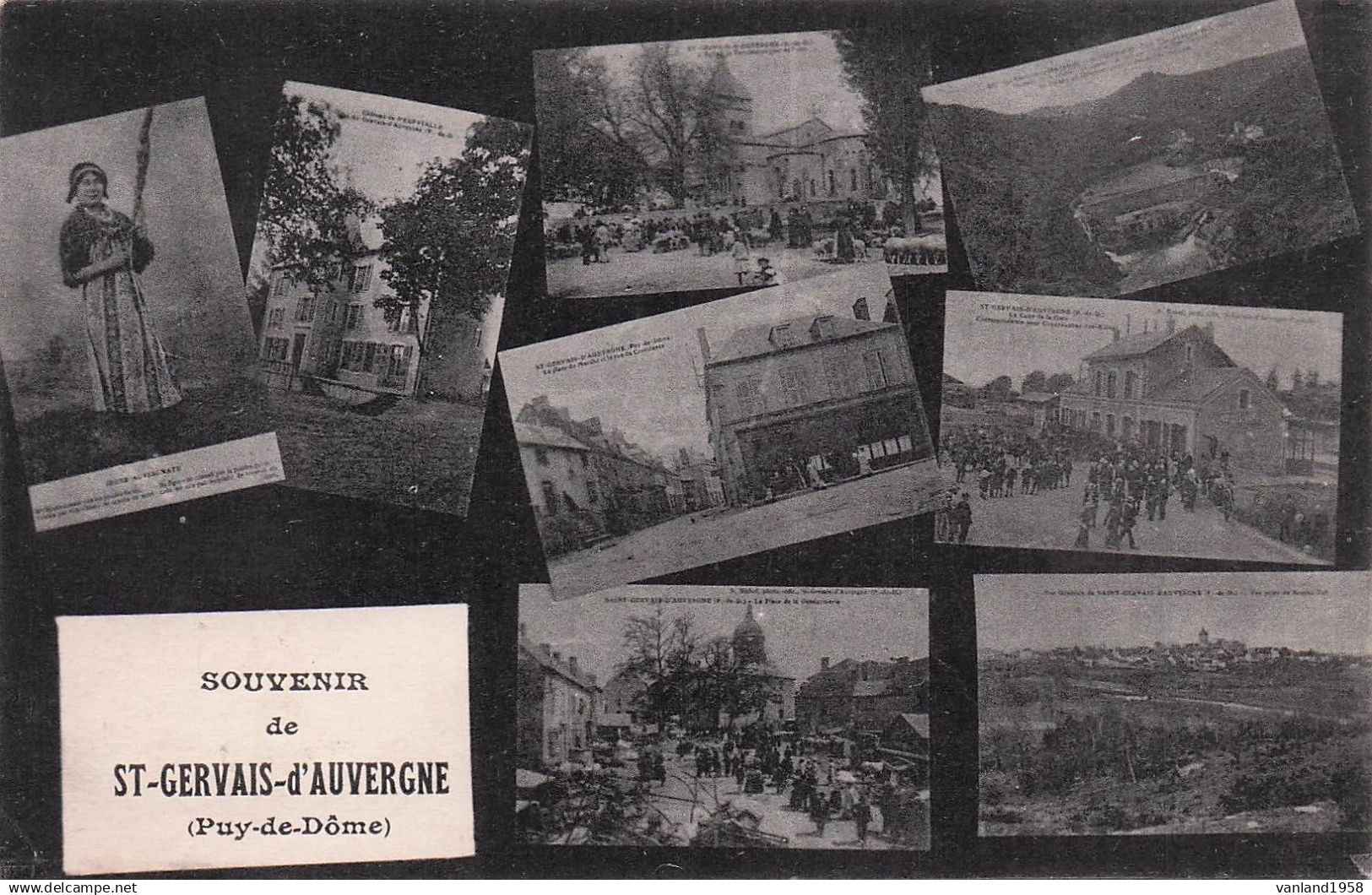 souvenir de SAINT GERVAIS D'AUVERGNE