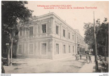 ALBACETE - PALACIO DE LA AUDENCIA TERRITORIAL - EDITAS POR EL BAZAR COLLADO