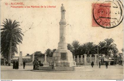 Alicante - Monumento a los Martires