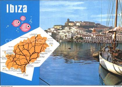 72315115 Ibiza Islas Baleares Hafenpartie Ibiza