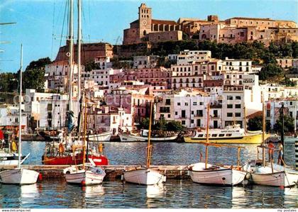 72669034 Ibiza Islas Baleares mit Hafen  Ibiza