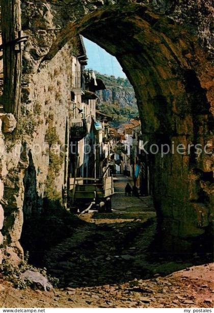 73357638 Laredo Spanien Arco de entrada a la Ciudadela antiguo Laredo Spanien