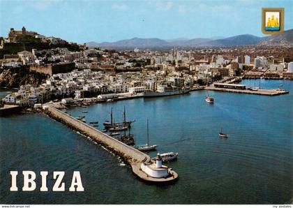 73917126 Ibiza Islas Baleares Puerto de Ibiza Fliegeraufnahme