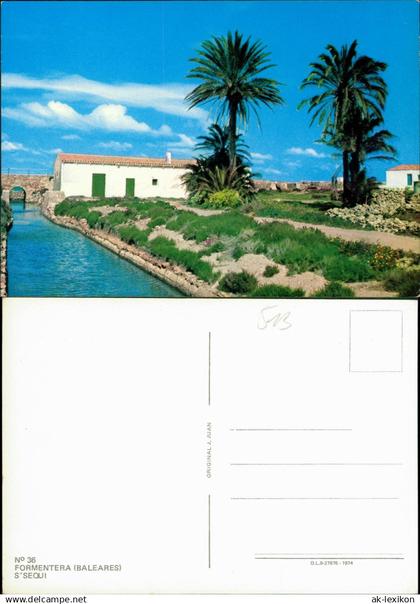 Postales Formentera FORMENTERA (BALEARES) S' SEQUI 1980