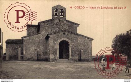 ASTURIAS. OVIEDO. IGLESIA DE SANTULLANO.