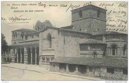 AVILA BASILICA DE SAN VICENTE