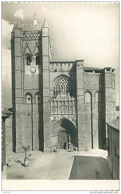 AVILA - Fachada principal de la Catedral (Ed. Garcia Garrabelle, 20)